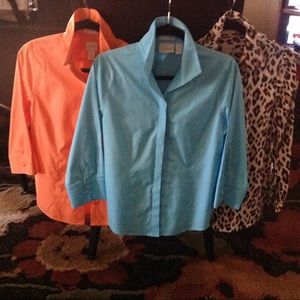Chico's  3/4 sleeve wrinkle resistant tops